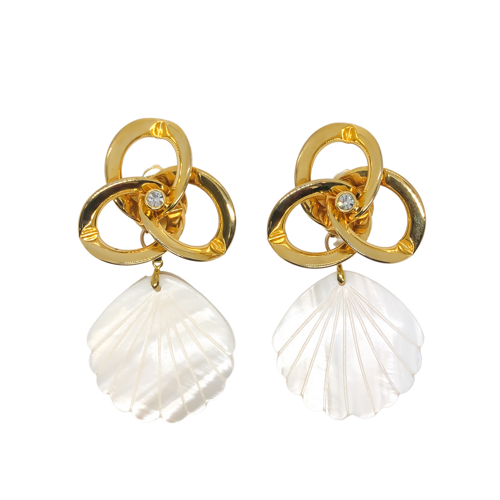 Clover Earrings | Anoushka Van Rijn NZ Jewellery Designer 