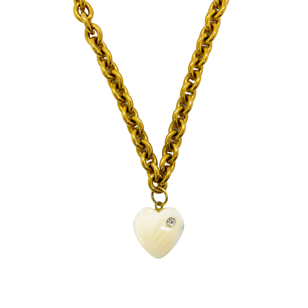 Heart Me Necklace | Anoushka Van Rijn NZ Jewellery Designer 