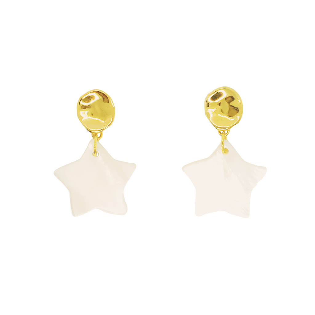 Petite Star Earrings | Anoushka Van Rijn NZ Jewellery Designer 