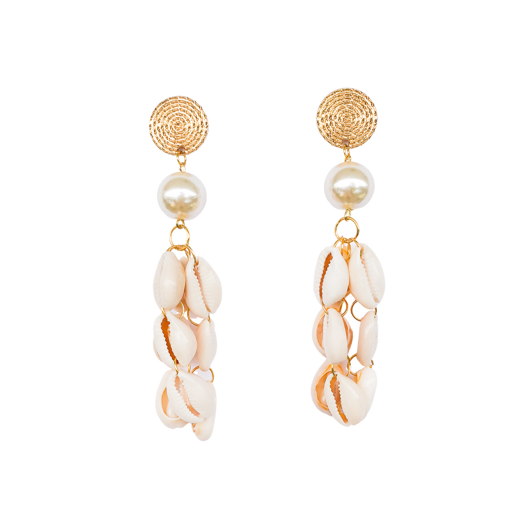 Shelly Earrings | Anoushka Van Rijn NZ Jewellery Designer 