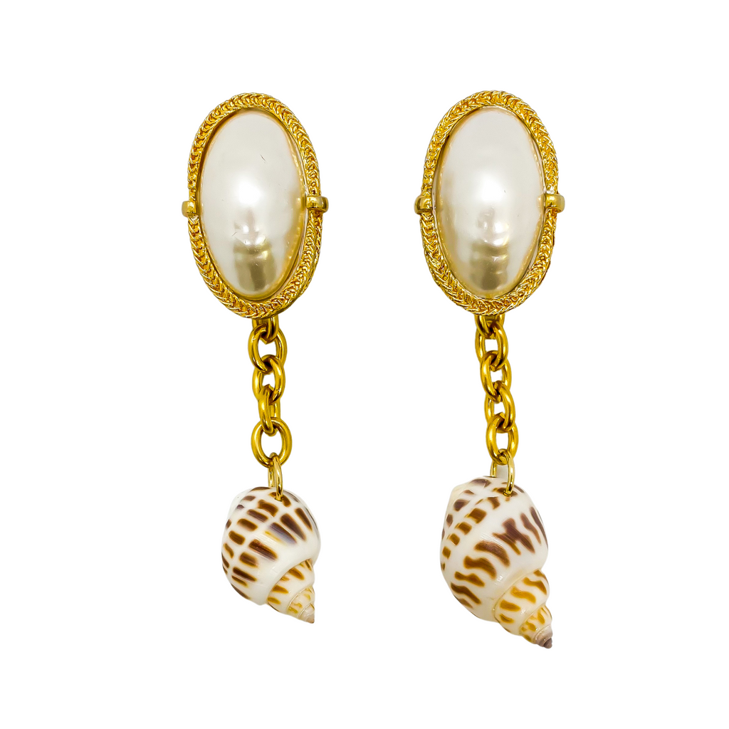 Tiger Twist Earrings | Anoushka Van Rijn NZ Jewellery Designer 