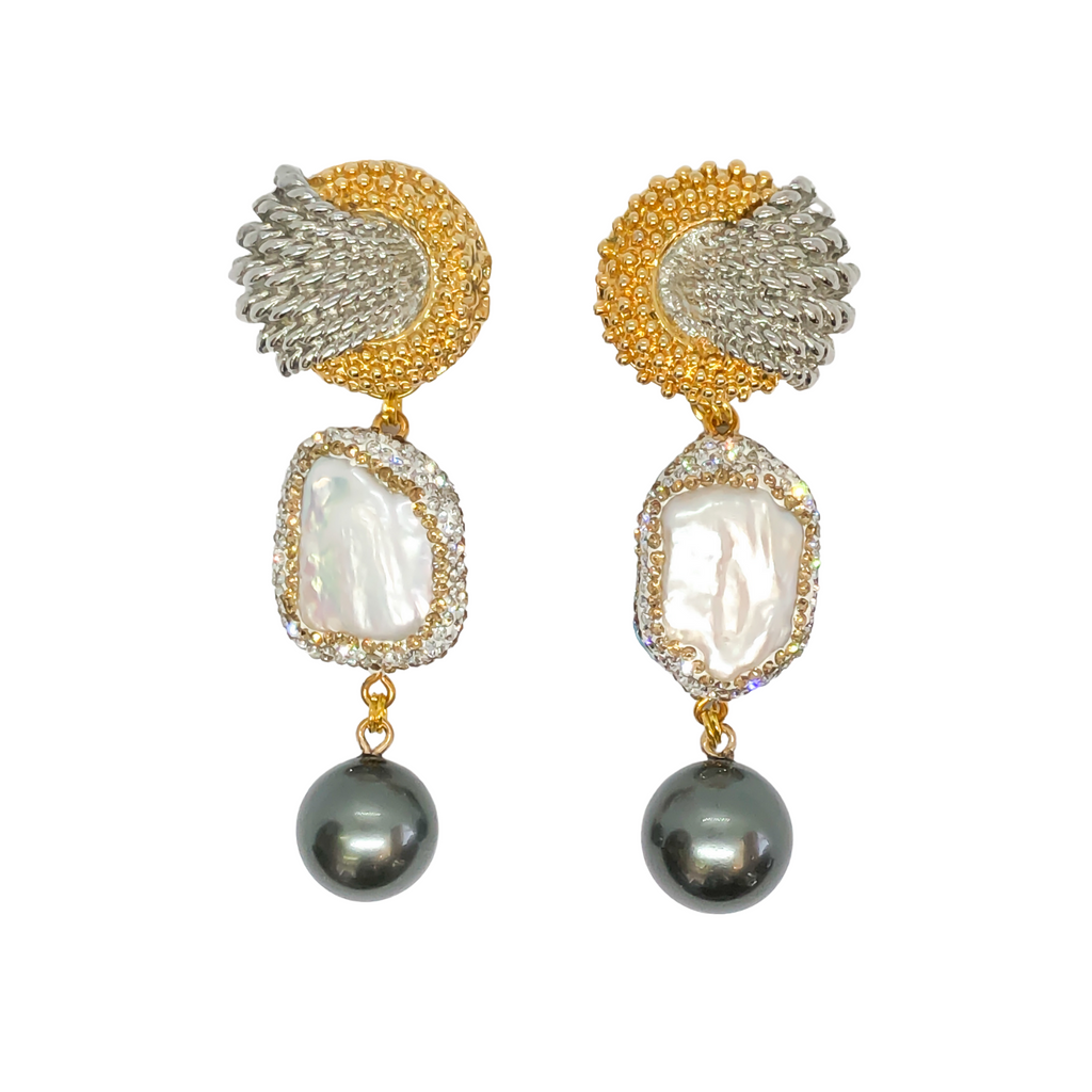 Hemera Earrings | Anoushka Van Rijn NZ Jewellery Designer 