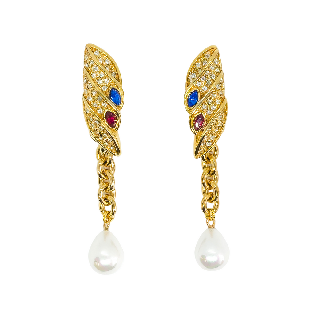 Royal Heart Earrings | Anoushka Van Rijn NZ Jewellery Designer 