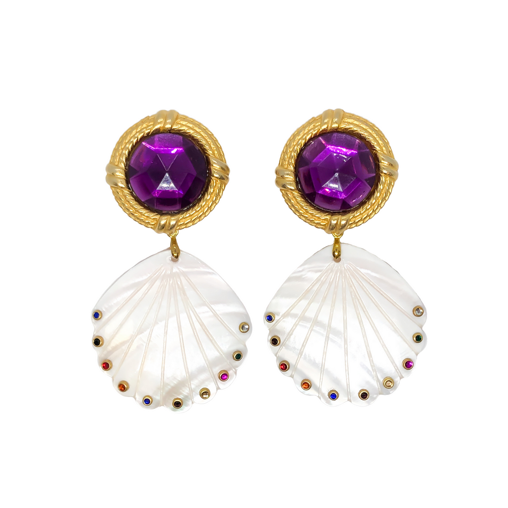 Royal Love Earrings | Anoushka Van Rijn NZ Jewellery Designer 
