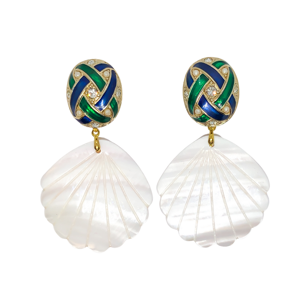 Salacia Earrings | Anoushka Van Rijn NZ Jewellery Designer 