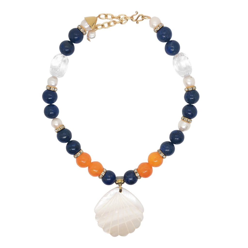 Mixed Stone Necklace | Anoushka Van Rijn NZ Jewellery Designer 