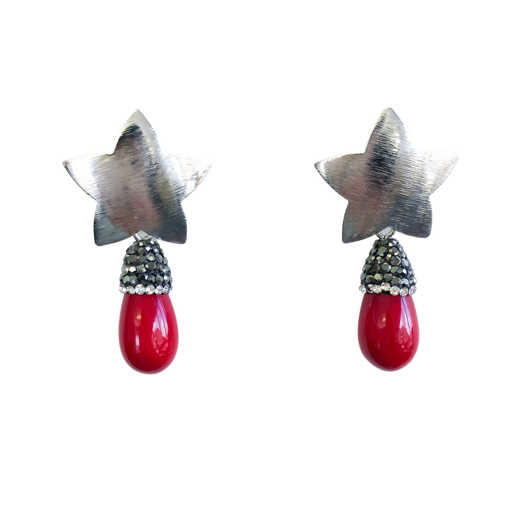 Star Stud Earrings | Anoushka Van Rijn NZ Jewellery Designer 